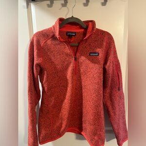Patagonia Vibrant Red/Orange Outdoor Pullover